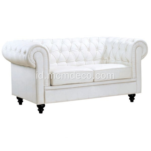 Sofa Ruang Tamu Chesterfield Dua Seater Sofa